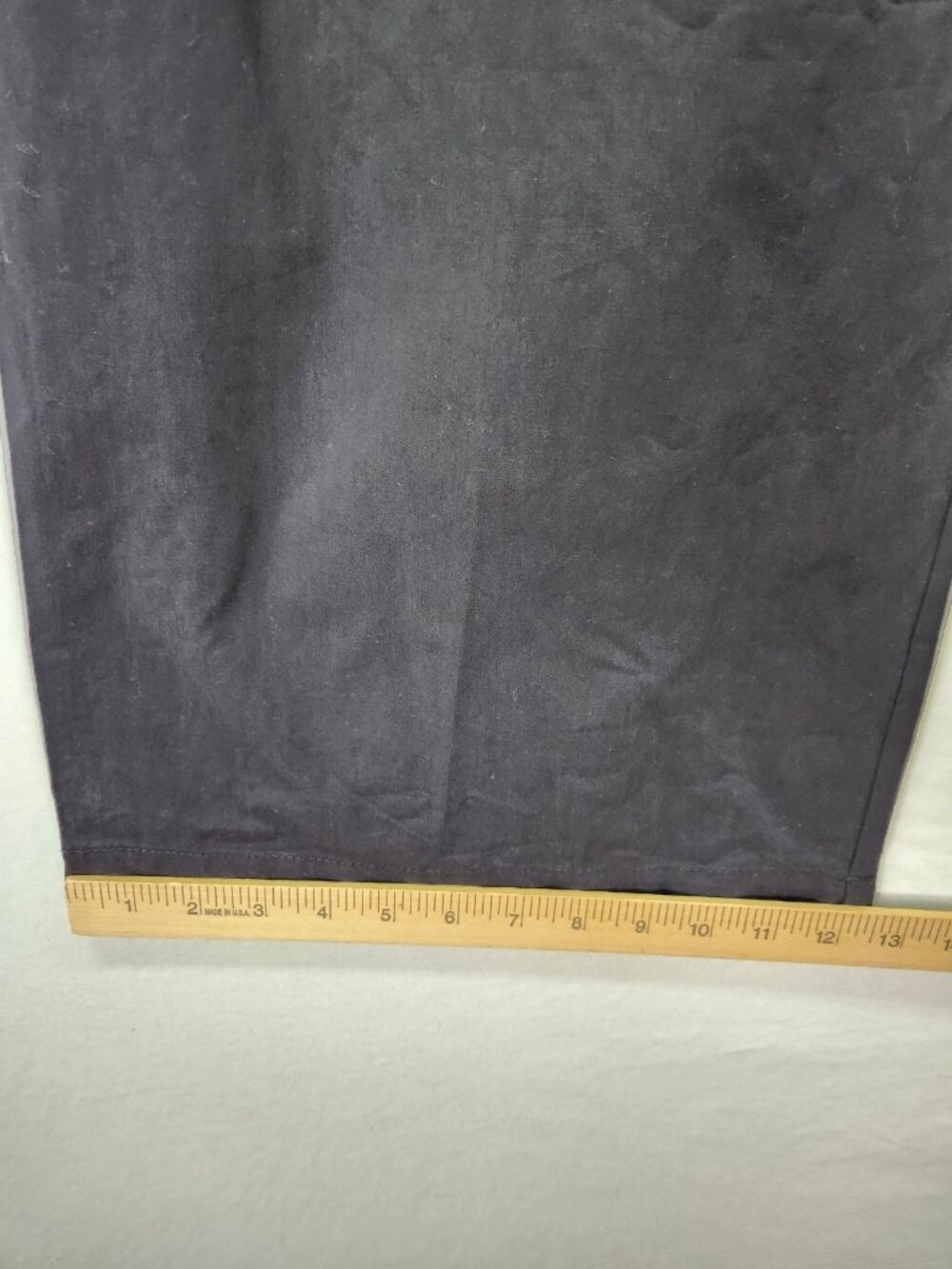 Lioness Black Wide Leg Trousers Size Small Minimalist Lagenlook Pull On Pockets - Picture 6 of 15